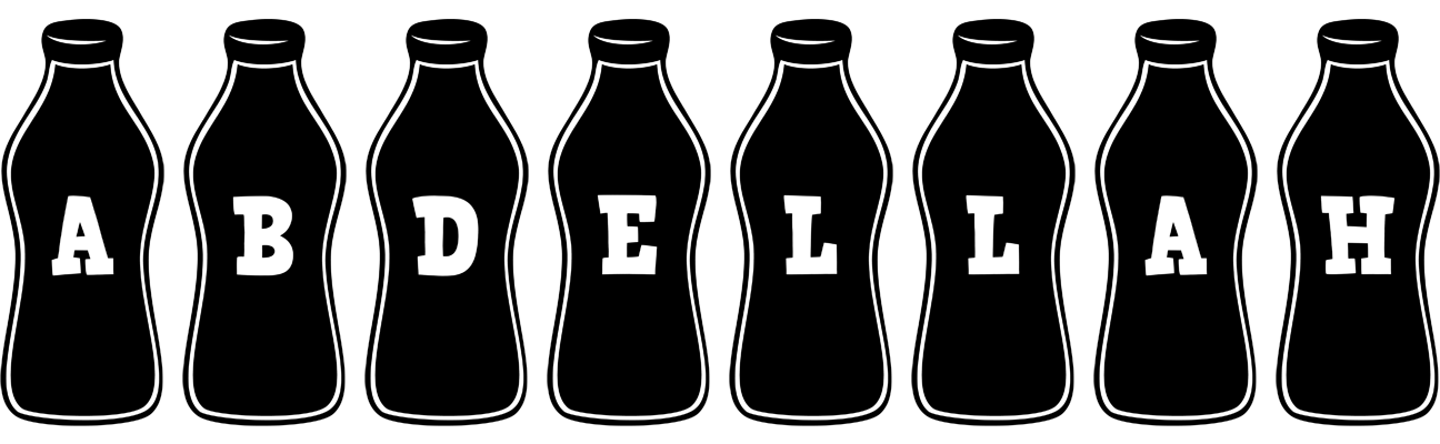 Abdellah bottle logo