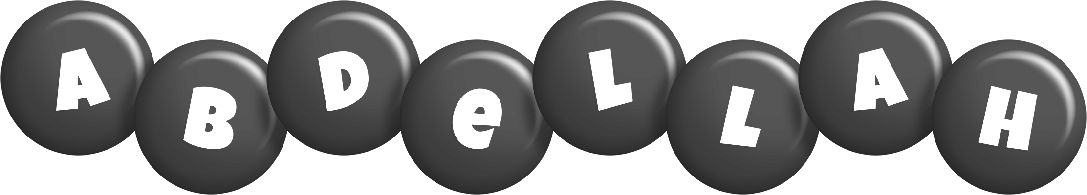 Abdellah candy-black logo