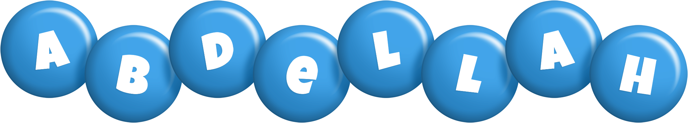 Abdellah candy-blue logo