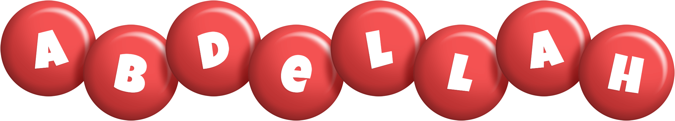 Abdellah candy-red logo