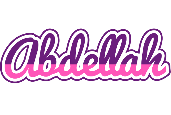 Abdellah cheerful logo