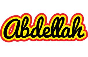 Abdellah flaming logo