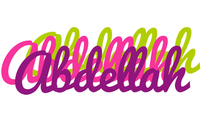 Abdellah flowers logo