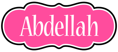 Abdellah invitation logo