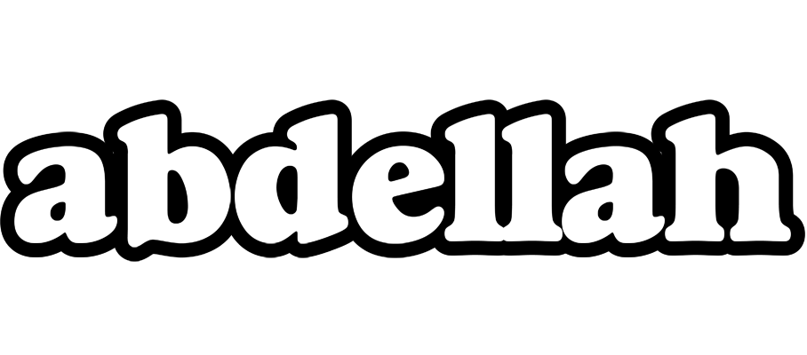 Abdellah panda logo