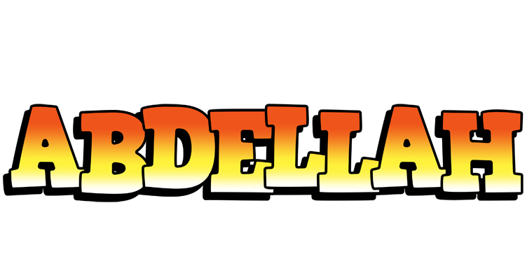 Abdellah sunset logo