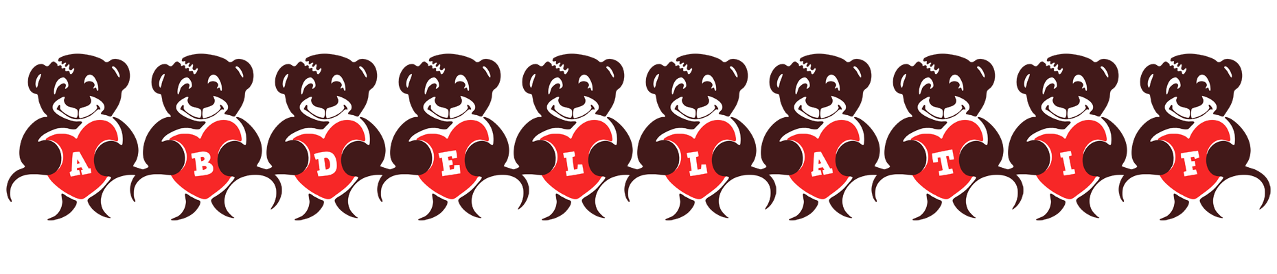 Abdellatif bear logo