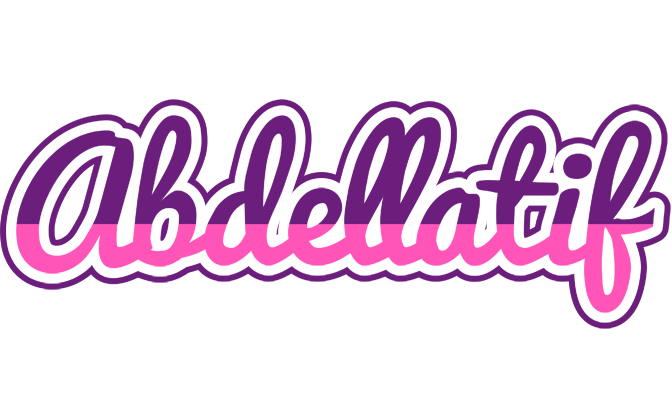 Abdellatif cheerful logo