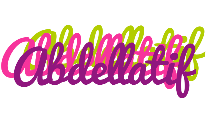 Abdellatif flowers logo