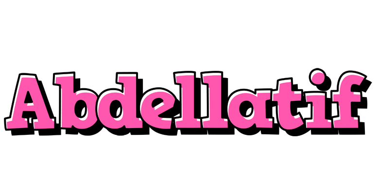 Abdellatif girlish logo