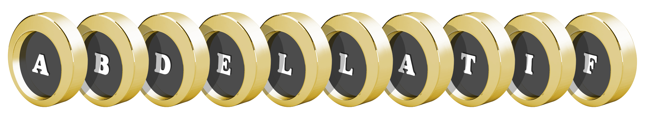 Abdellatif gold logo
