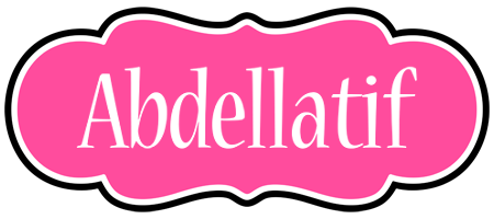 Abdellatif invitation logo