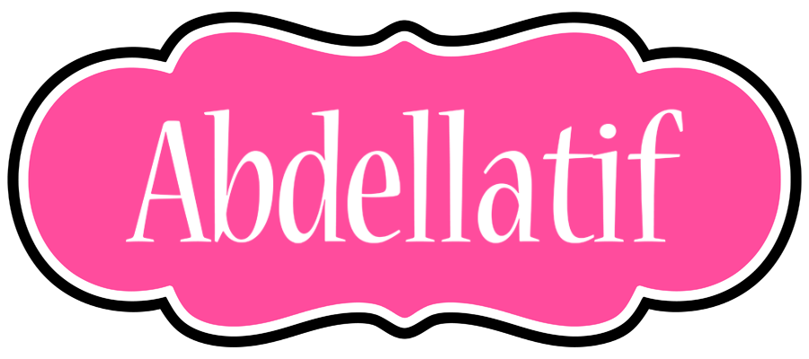 Abdellatif invitation logo