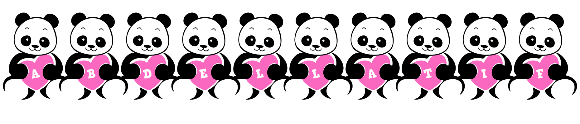 Abdellatif love-panda logo