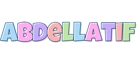 Abdellatif pastel logo