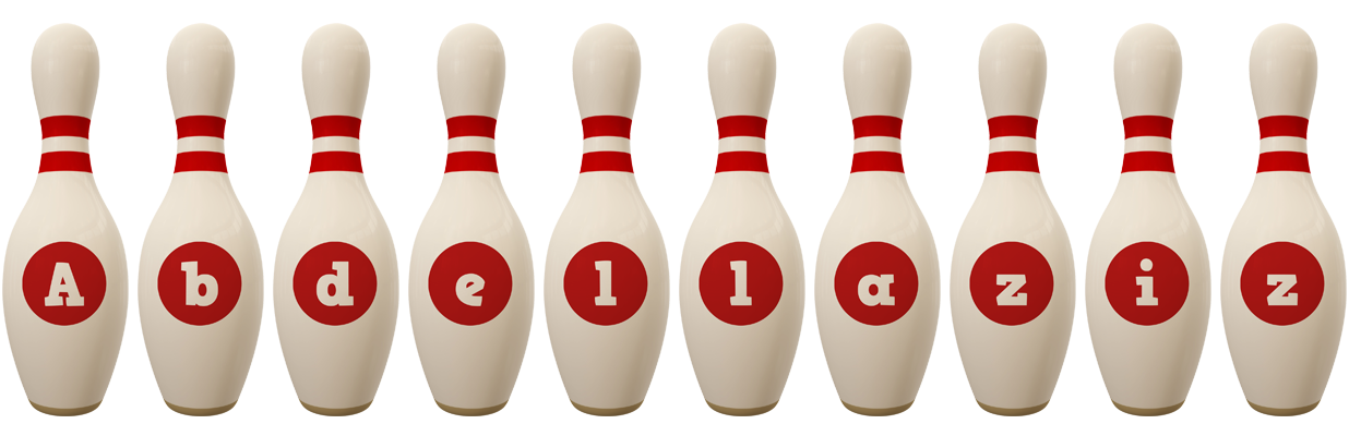Abdellaziz bowling-pin logo