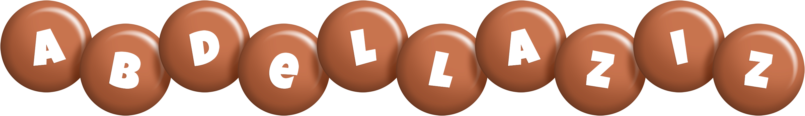 Abdellaziz candy-brown logo