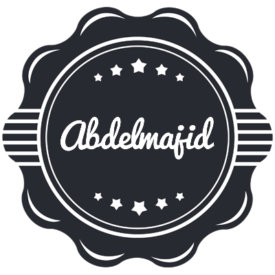 Abdelmajid badge logo