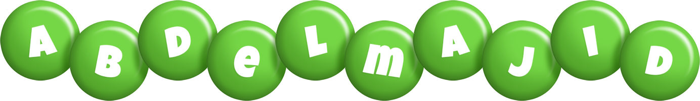 Abdelmajid candy-green logo