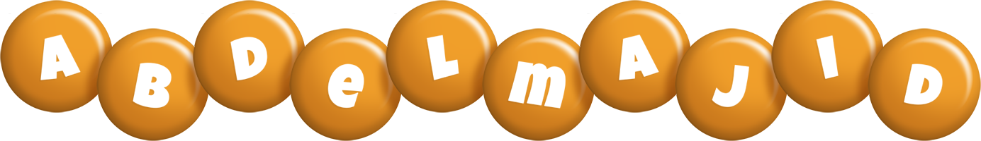 Abdelmajid candy-orange logo