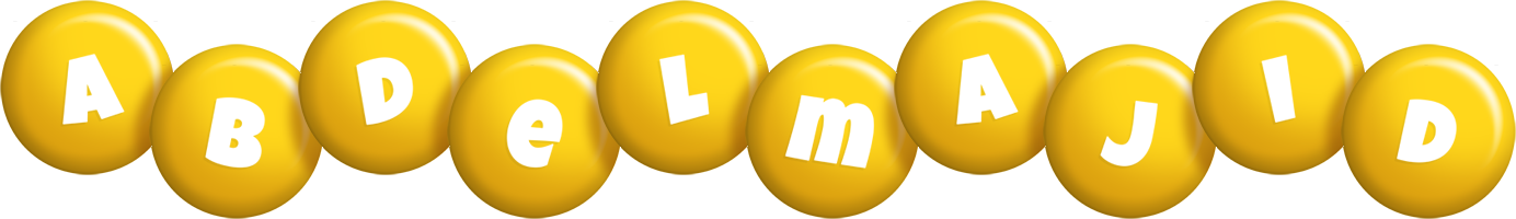 Abdelmajid candy-yellow logo