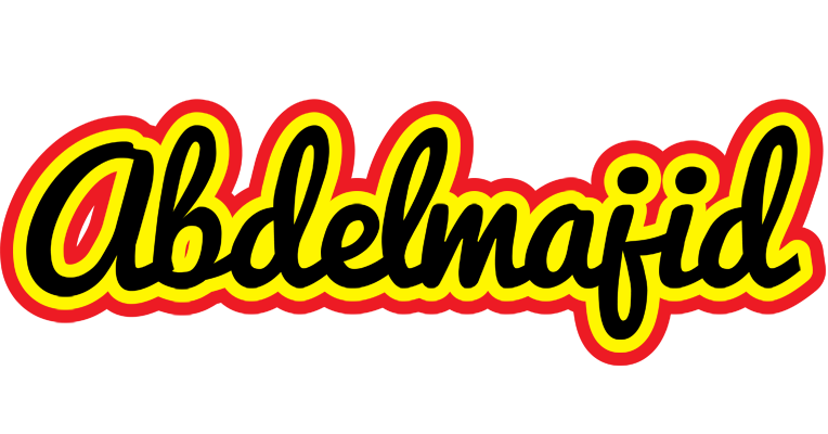 Abdelmajid flaming logo
