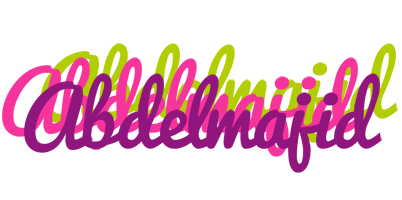 Abdelmajid flowers logo