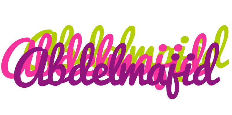 Abdelmajid flowers logo