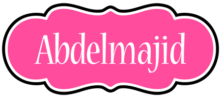 Abdelmajid invitation logo