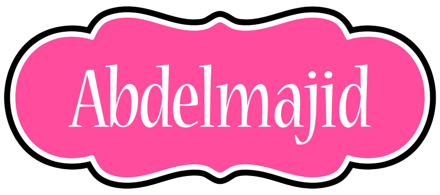 Abdelmajid invitation logo