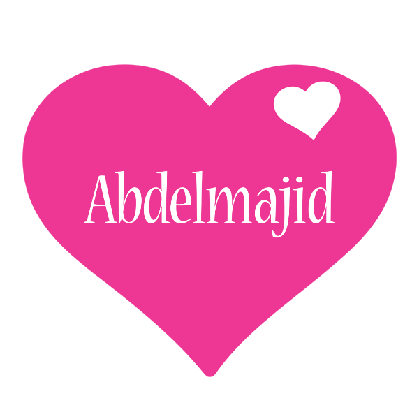 Abdelmajid love-heart logo