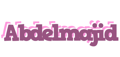 Abdelmajid relaxing logo