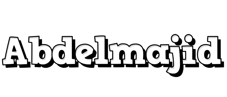 Abdelmajid snowing logo