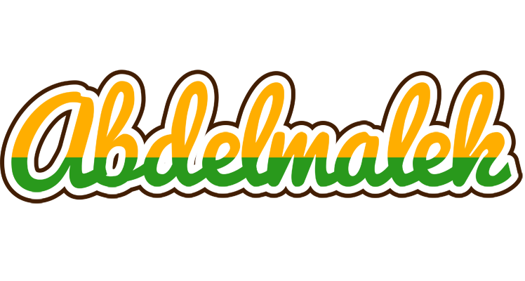 Abdelmalek banana logo