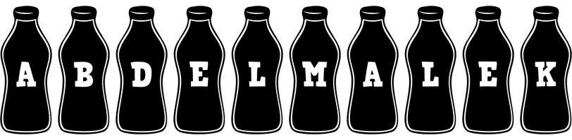 Abdelmalek bottle logo