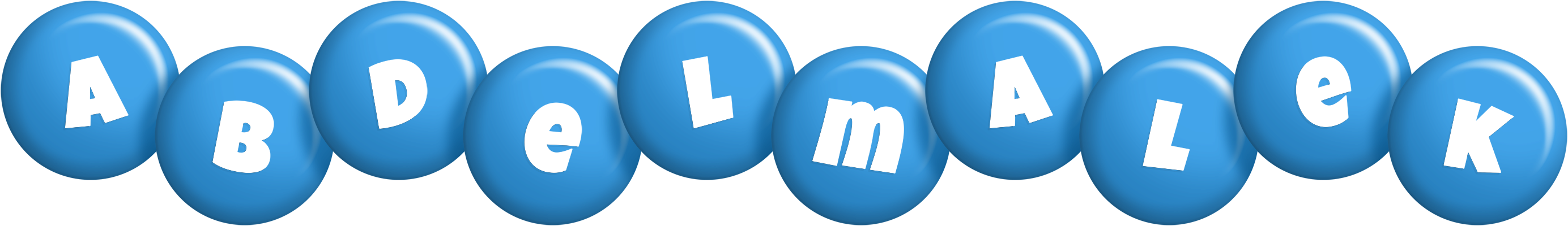 Abdelmalek candy-blue logo