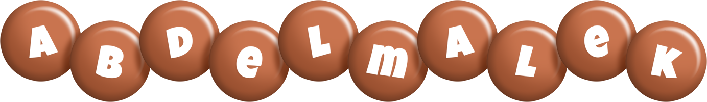 Abdelmalek candy-brown logo