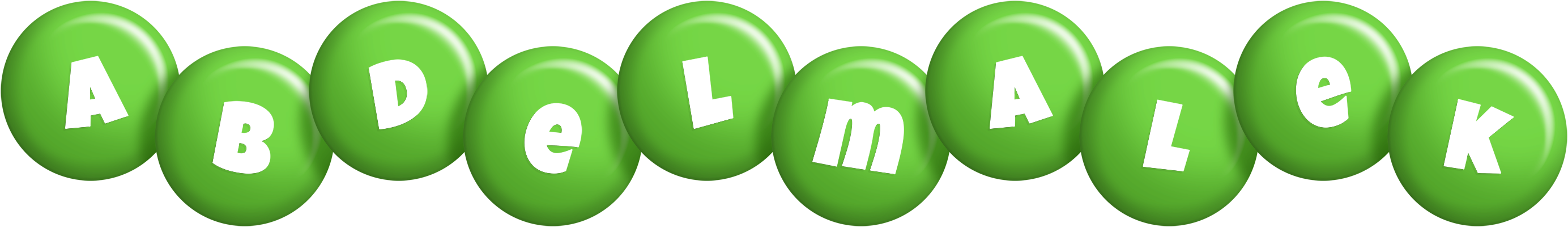 Abdelmalek candy-green logo