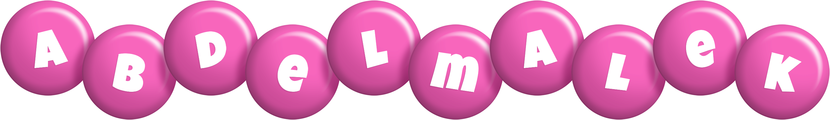 Abdelmalek candy-pink logo