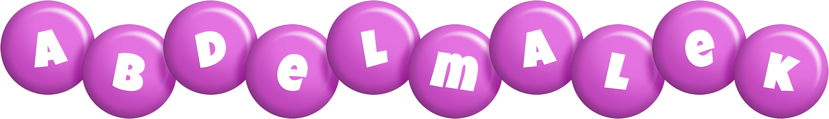 Abdelmalek candy-purple logo