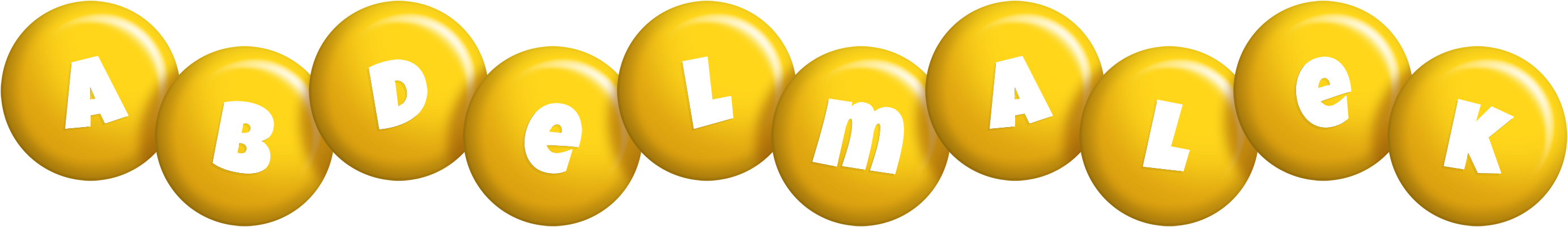 Abdelmalek candy-yellow logo