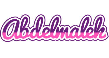 Abdelmalek cheerful logo