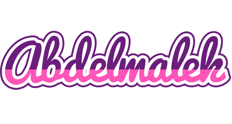 Abdelmalek cheerful logo