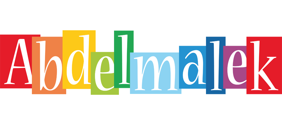 Abdelmalek colors logo
