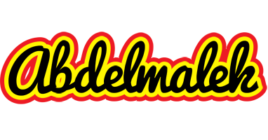 Abdelmalek flaming logo