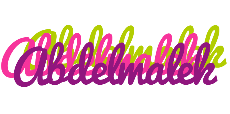 Abdelmalek flowers logo