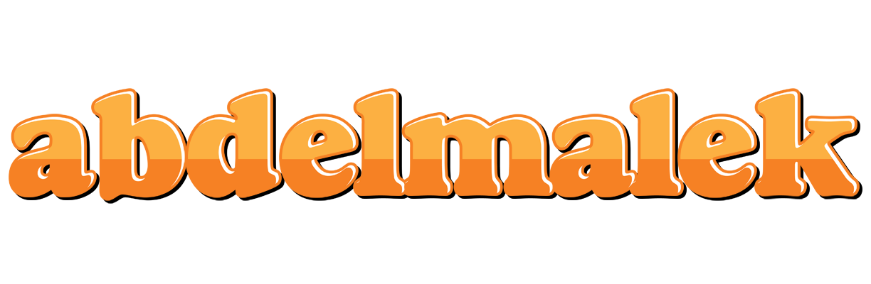 Abdelmalek orange logo