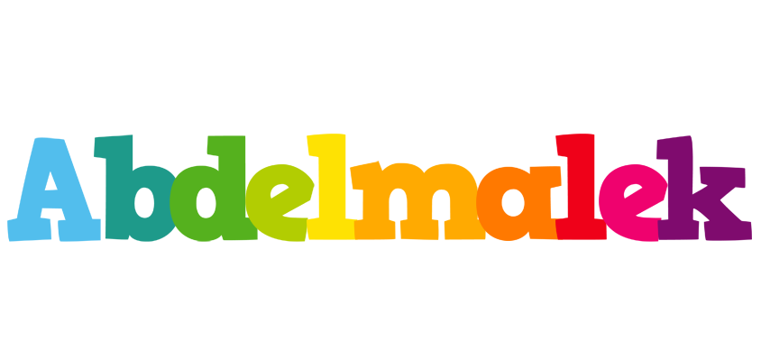 Abdelmalek rainbows logo