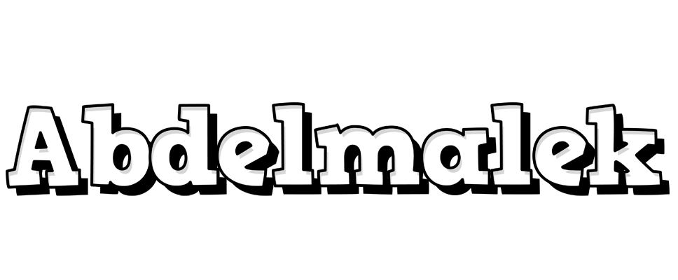Abdelmalek snowing logo