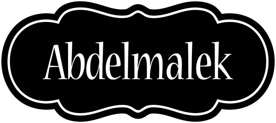 Abdelmalek welcome logo